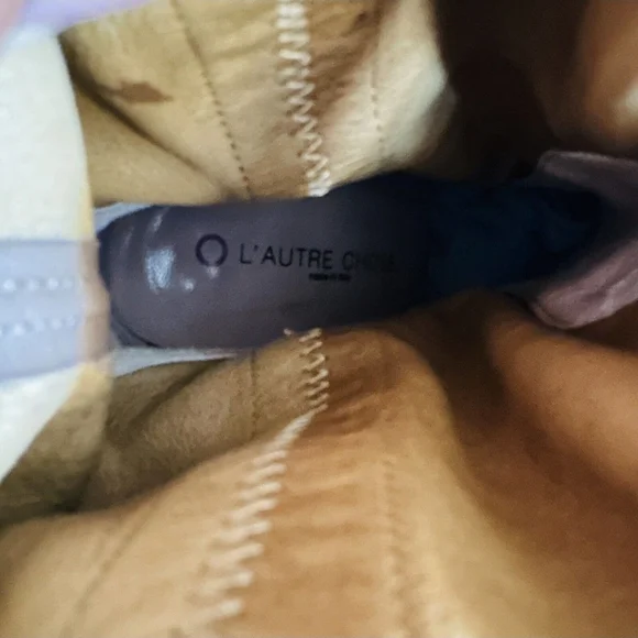 Shimmering Gold Heeled Boots - Picture 7 of 7